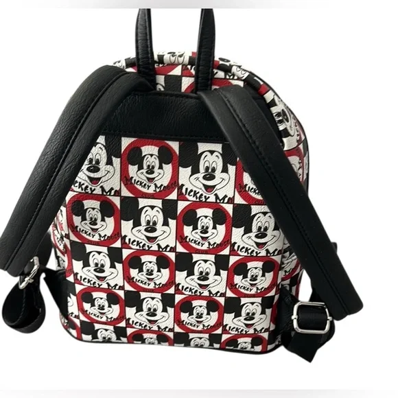 New Disney Parks Loungefly Mini Backpack Mickey Mouse Club - Picture 2 of 4
